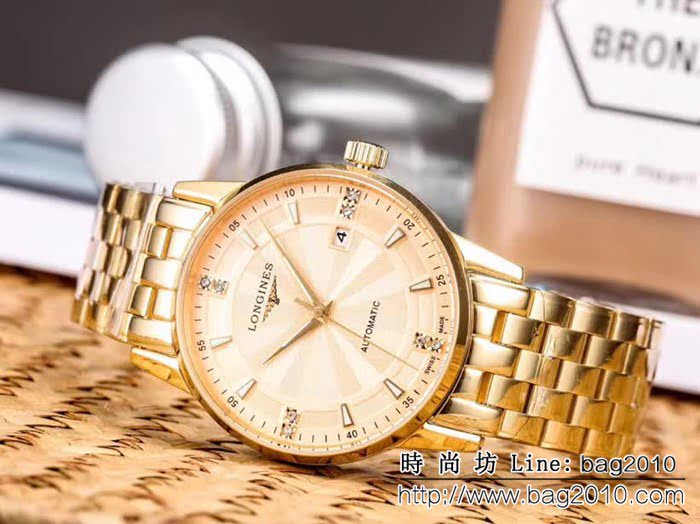 LONGINES浪琴 經典大三針 全自動機械 精品男士腕表 WSS0857